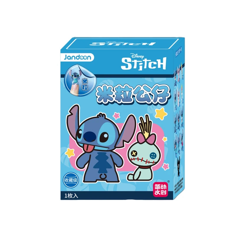 Lilo & Stitch Disney Jandoon Original Blind Box Angel Scrump Doll Rice Grain Mini Action Figure Model Toy Surprise Ornament Gift Good Vibrations