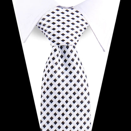 Elegant Ties For Men Fashion Item Necktie High Quality Classic Men Tie Suit Accessories Wedding Gifts Business Party Wholesale Good Vibrations