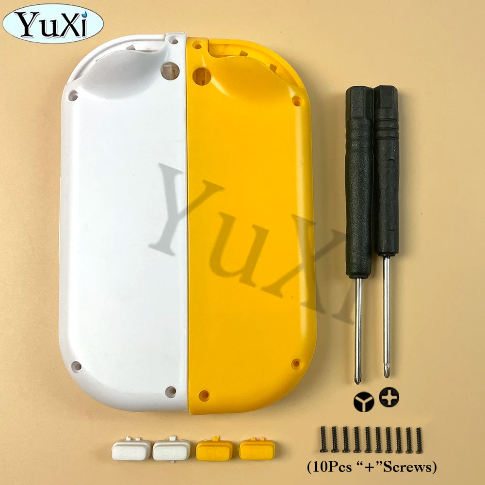 1Set Front Back Middle Frame Shell Housing Case Plastic Cover LR SL SR Buttons For Nintend Switch NS NXJoy-Con Game Controller Good Vibrations