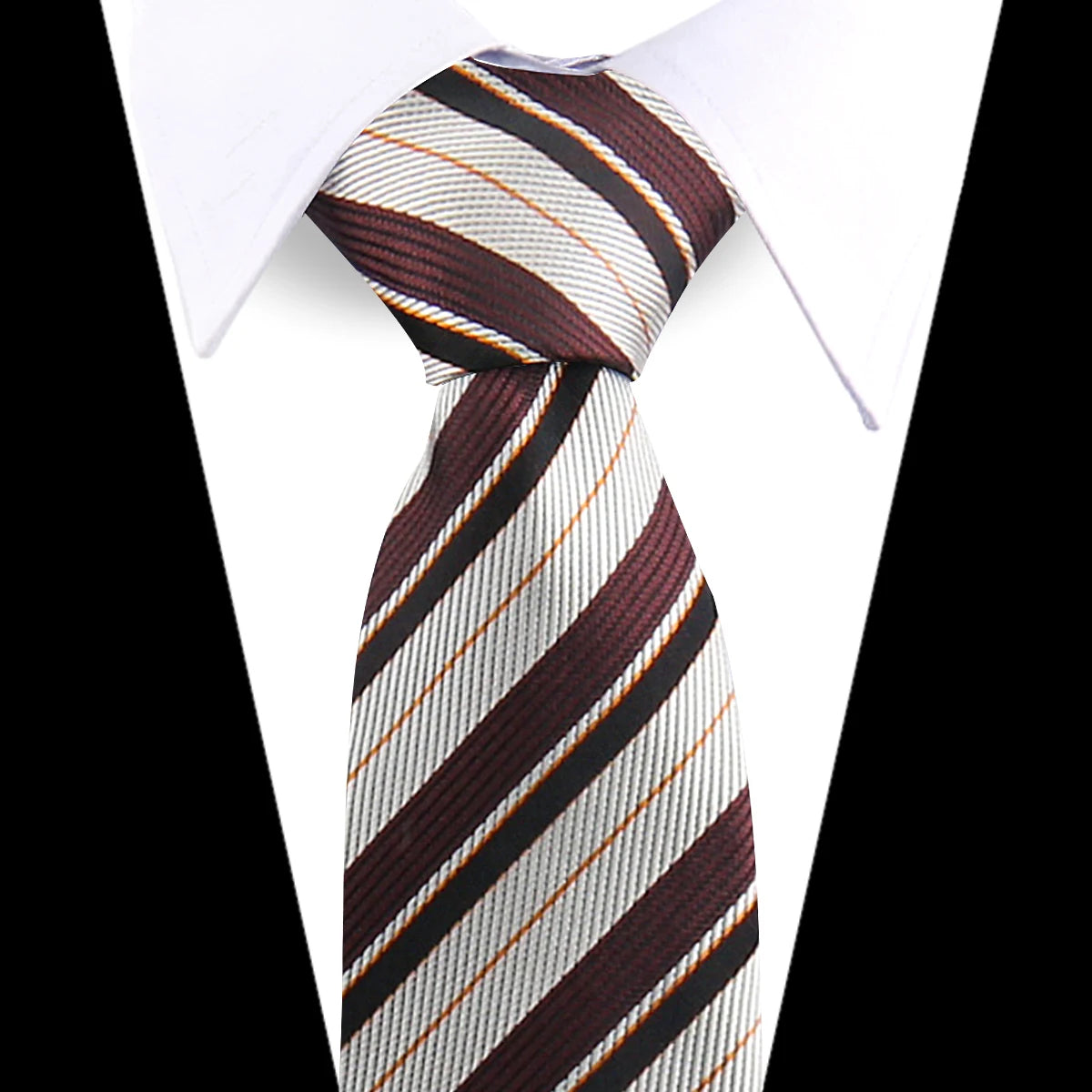 Elegant Ties For Men Fashion Item Necktie High Quality Classic Men Tie Suit Accessories Wedding Gifts Business Party Wholesale Good Vibrations