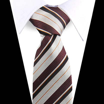 Elegant Ties For Men Fashion Item Necktie High Quality Classic Men Tie Suit Accessories Wedding Gifts Business Party Wholesale Good Vibrations