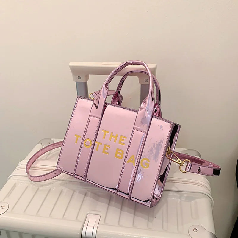 Fashion Brand Shoulder Bags 2026 New Bright leather Women Handbag Leisure travel Lady Mini Crossbody Bag Purse Designer Tote bag Good Vibrations
