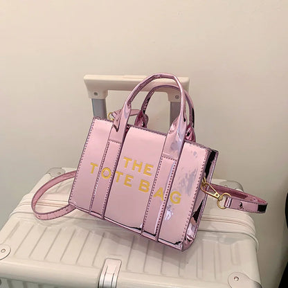 Fashion Brand Shoulder Bags 2026 New Bright leather Women Handbag Leisure travel Lady Mini Crossbody Bag Purse Designer Tote bag Good Vibrations