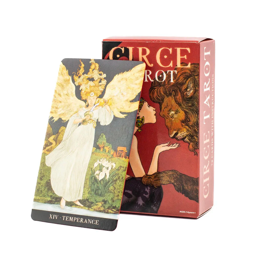 The Classic Tarot Cards Deck 78Pcs For Easy Beginners Fate Fortune Telling Party Tabletop Board Game Toy Good Vibrations