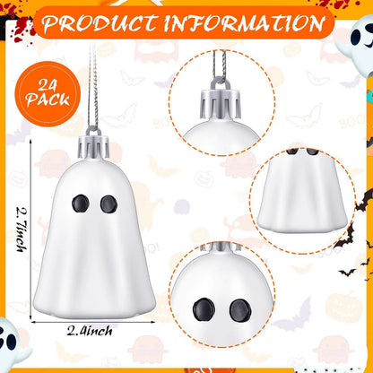 Halloween Hanging Ornaments Ghost Halloween Decoration Halloween Tree Decorations Ornaments Plastic Party Christmas Tree Decor Good Vibrations