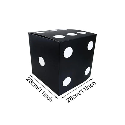 Casino Theme Party Decorations Las Vegas Hanging Poker Cube Dice Hanging Casino Party Ceiling for Casino Night Decor Supplies Good Vibrations