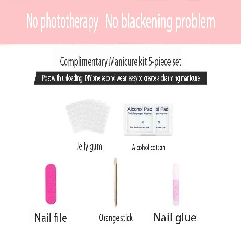 Lea.Nail Anime-Inspired Press-On Nails: Pink & Green Gradient Art with Hearts, Floral & Anime Designs | Cosplay-Ready 3D Accents Good Vibrations