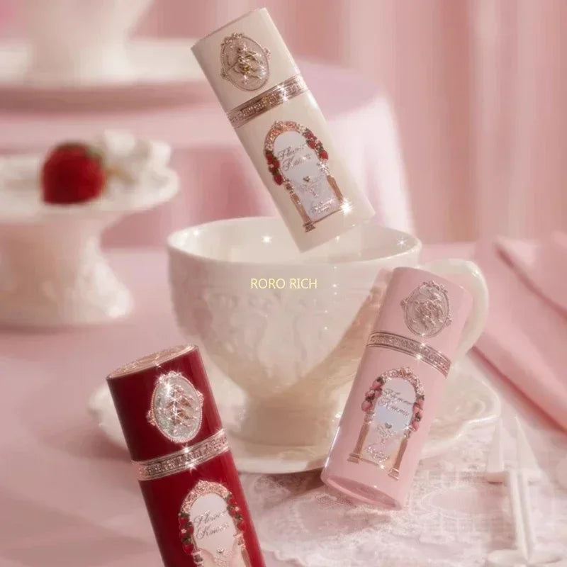 Flower Knows Strawberry Cupid Liquid Blush Long-lasting Moisturizing Easy Makeup Blush Creamy Liquid Blusher Good Vibrations