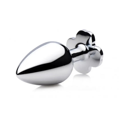 Lucky Clover Gem Anal Plug,S/M/L Size Four Leaf Clover Stainless Steel Crystal Jewelry Anal Butt Plugs Good Vibrations Adult Super Store