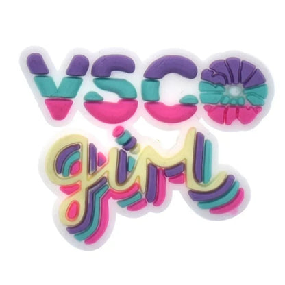 Shoe Charms for Crocs Accessories
 Outing Shoes Charm for Croc Decorations Pins Men Accessory Jeans Woman Clogs Clips Badges Good Vibrations