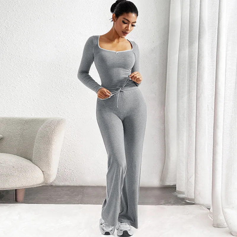 Loungewear Sets Woman Pajamas Set Sleeping Wear for Woman Women's Pajama Set Pyjama Femme Ensemble Pyjama-sets Ladies Pyjamas Good Vibrations