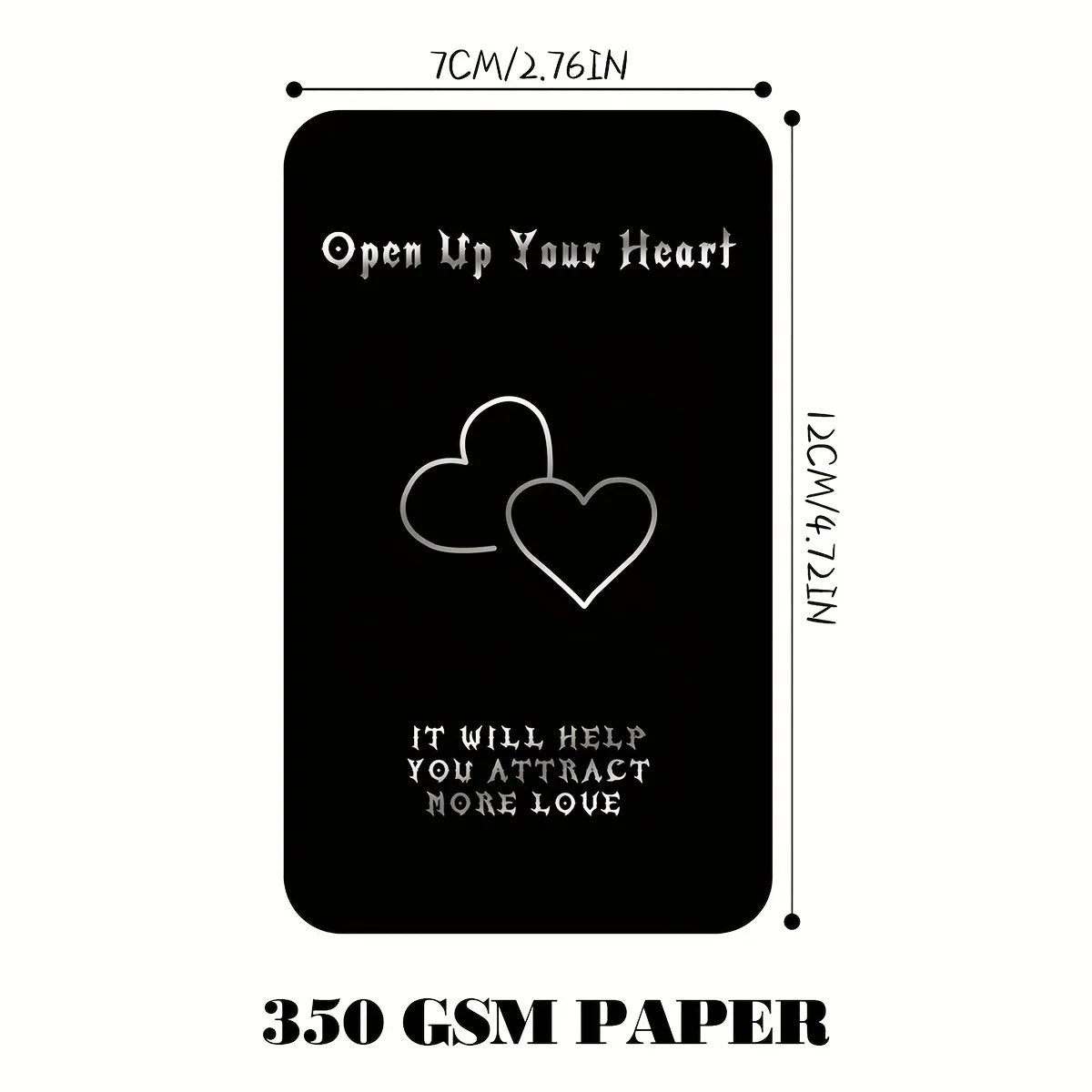 40/54 Sheets Tarot Set,Perfect Tarot Deck for Beginners,Tarot Fortune-telling Game Cards,Twin Flame Tarot Cards with Meaning Good Vibrations