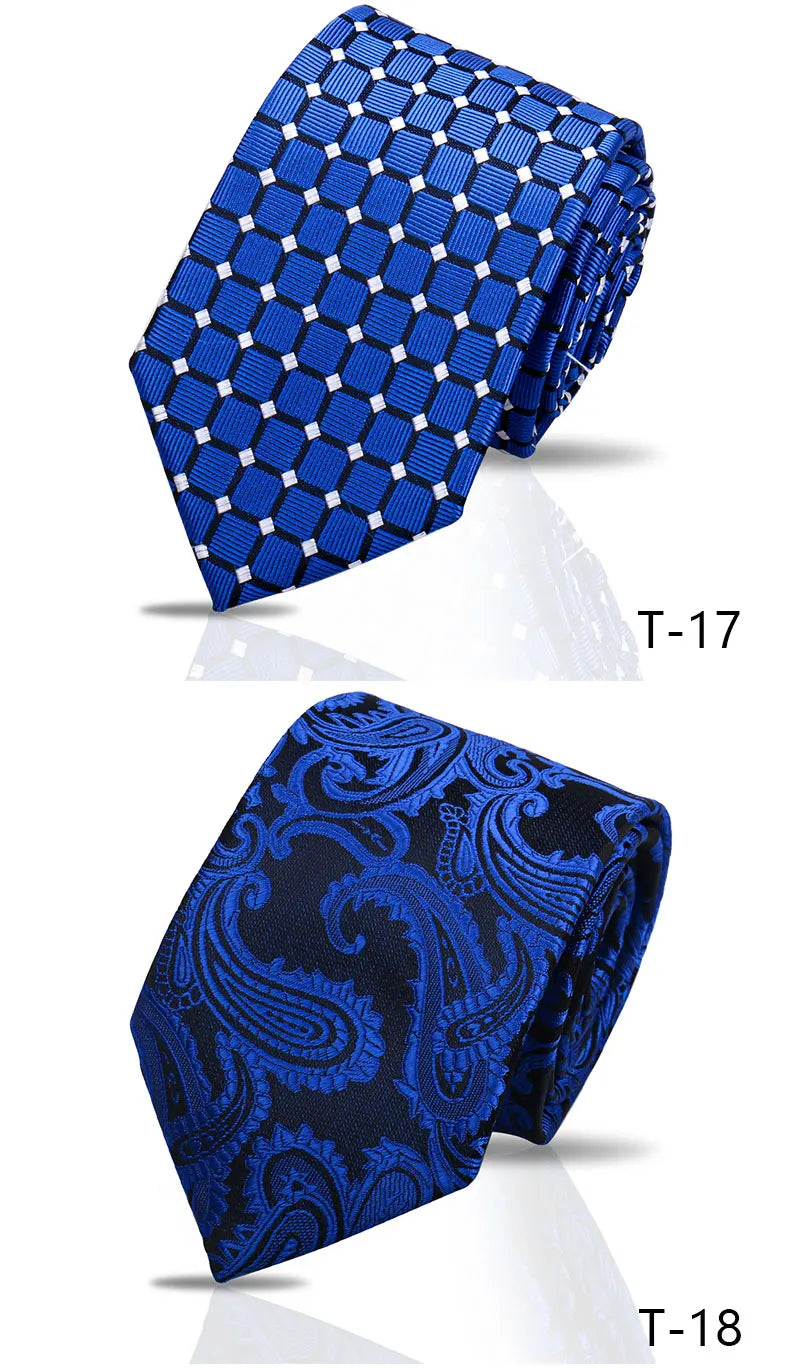 Elegant Ties For Men Fashion Item Necktie High Quality Classic Men Tie Suit Accessories Wedding Gifts Business Party Wholesale Good Vibrations