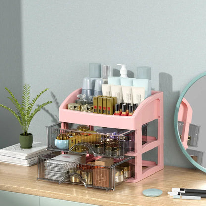 Make Up Large Capacity Organiser Drawer Jewelry Makeup Storage Nail Polish Lipstick Skincare Perfume Organizer Makeup Products Good Vibrations