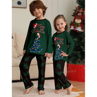 2025 Family Matching Christmas Pajamas Adult Kids Baby Xmas Outfits Mother And Daughter Father Son Family Look Pyjamas Clothes Good Vibrations