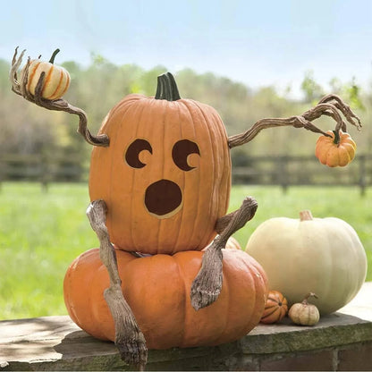 Halloween Pumpkin Decor Good Vibrations