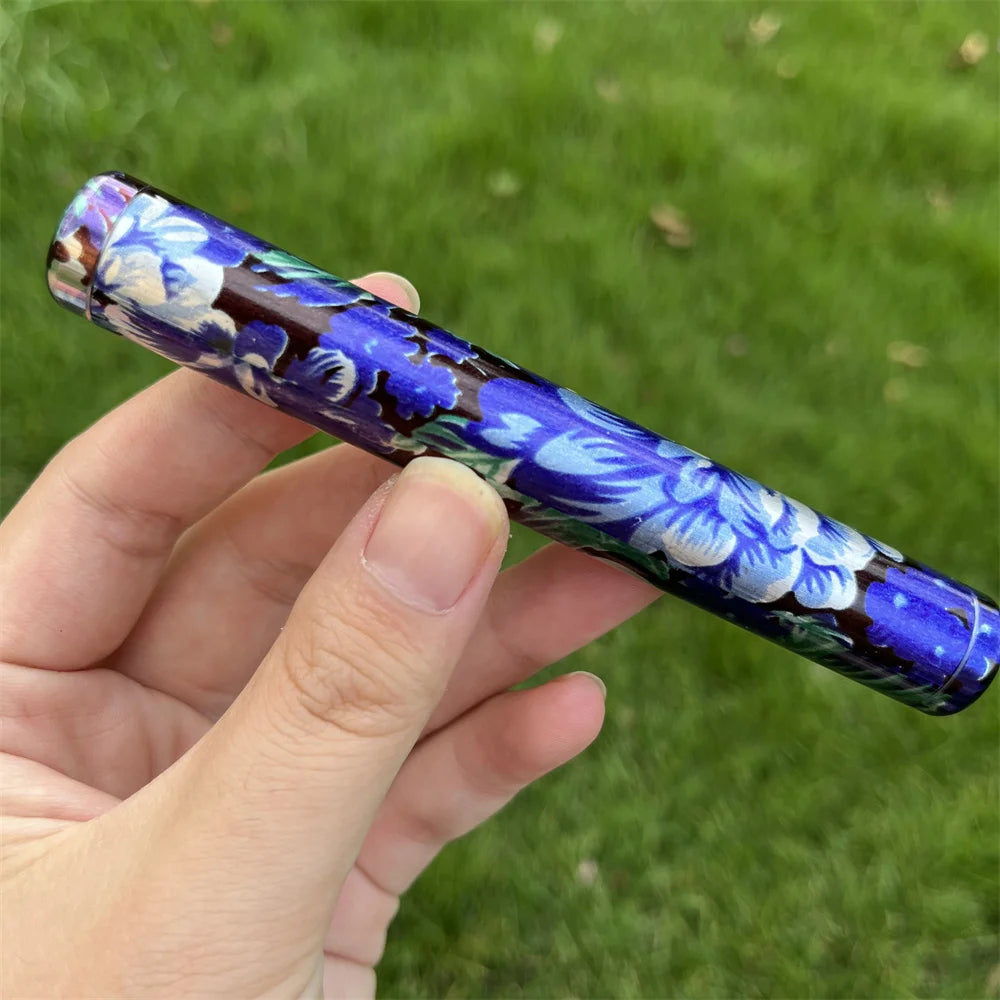 Printing Colors Proof Waterproof Cigarette Holder Aluminum Cigar Airtight Container Travel Storage Tube Smoking Accessories Good Vibrations Adult Super Store