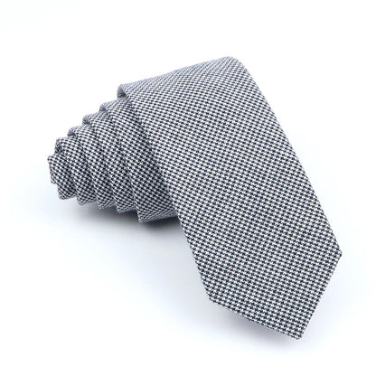 Wed Cotton Tie Solid Color Necktie For Man Woman Blue Pink Yellow Skinny Slim Ties Fashion Wedding Party Gifts Men Accessories Good Vibrations