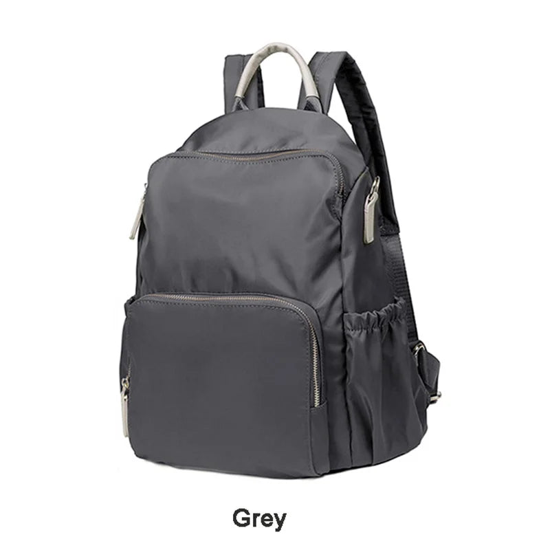 Women Backpack Fashion All-match Oxford Cloth Lady Business Travel Leisure Canvas Bag Girl Large-capacity Anti-theft Schoolbag Good Vibrations