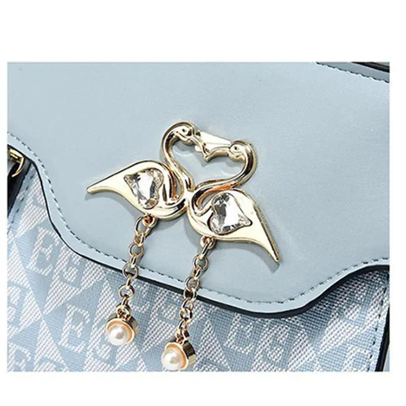 High Quality Bags Fashion Print Leather Shoulder Bag Luxury Design Shoulder Bag Elegant Small Square Bag Good Vibrations Adult Super Store