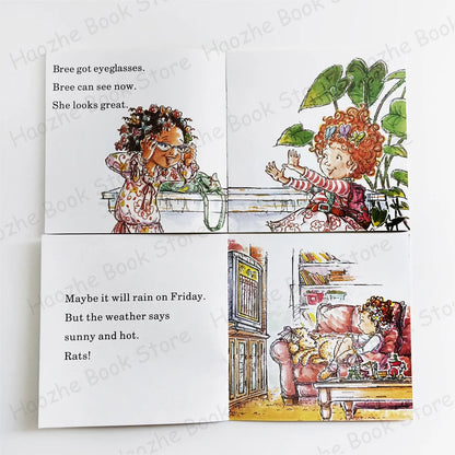 12 Books Set Fancy Nancy I Can Read Phonics English Picture Book Story Pocket Book for Children Kids Montessori Bedtime Reading Good Vibrations