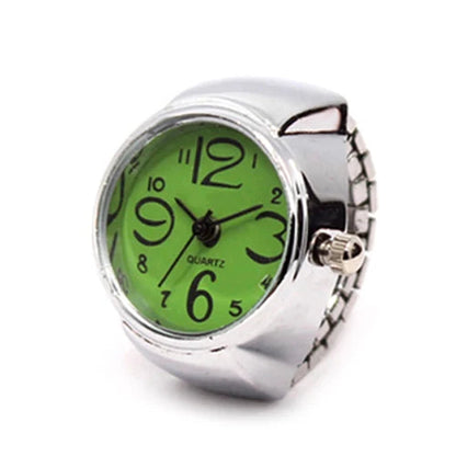 Fashion Rings Finger Watches for Women Men 2025 Fashion Party Quartz Watches Unisex Couple Rings Jewelry Gifts Good Vibrations
