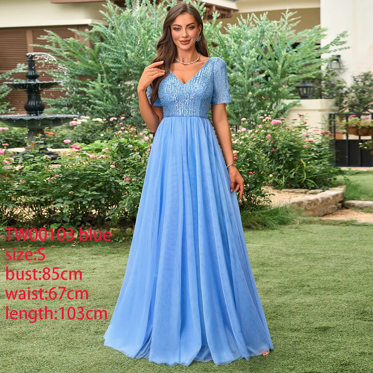 XUCTHHC Big Discount Clearance Brand Lowest Price No Returns Accepted Evening Dresses Long Birthday Party Dress Wedding Dress Good Vibrations