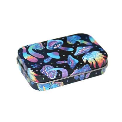 Tinplate Cigarette Case Tobacco Storage Box Humidor Rolling Paper Box Jewelry Candy Coin Key Organizer Flip Gifts Sealed Good Vibrations Adult Super Store