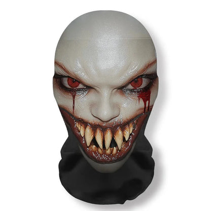 Halloween Mask Cosplay Props Balaclava Full Face Elastic Mesh Breathable Skull Headcovers Horror Party Halloween Ghost Face Good Vibrations