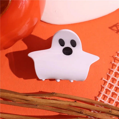 Halloween Hair Accessories Ghost Hair Clip for Women Girls Red Horns Hairpin Skull Claw Y2K Gothic Hair Jewelry 2023 New HangZhi Good Vibrations