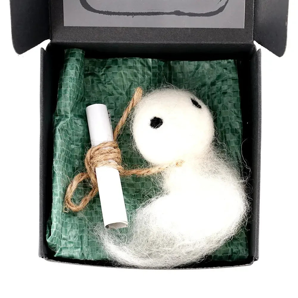Adopt A Ghost 2024 Super Cute Little Pocket Ghost with A Tiny Scroll, Mini Plush Stuffed Ghost Doll for Halloween Decor Lov N3Y7 Good Vibrations