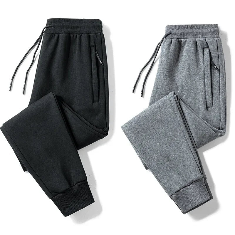 2023 Autumn/Winter New Camouflage Bunched Feet Casual Pants Men's Sweatpants Plus Size Small Feet Pants For Fat Men Good Vibrations