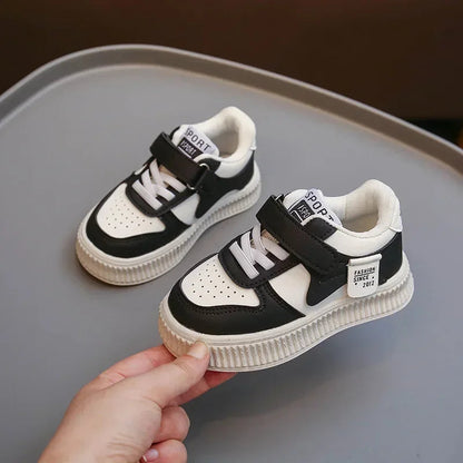 Spring Autumn Children Shoes Small White Shoes Low-top Board Girls Baby Sneaker New Kids Sport Shoes Boys Student Casual Sneaker Good Vibrations