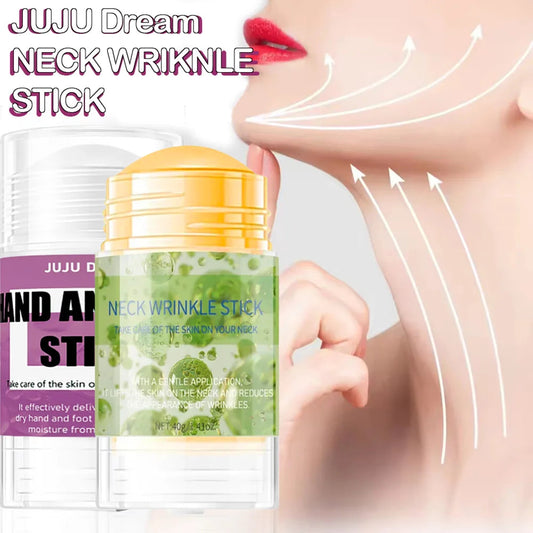 Neck Wrinkle Stick – Neck & Hand Care, Gentle & Low-Irritation, Whitening, DIY Skincare, Certified, Unisex, For All Skin Types Good Vibrations