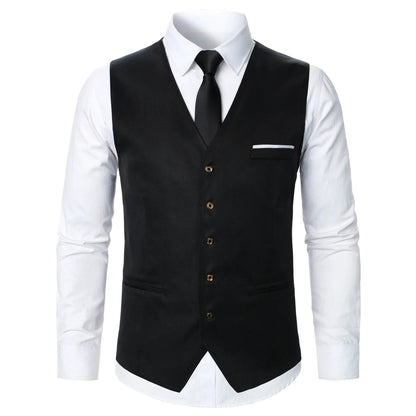 Men Suit Vest Coat Stripe Fabric Open Button Design Classic Design Causal  Business Fashion Slim Fit Men Suit Good Vibrations