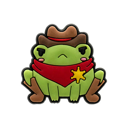 1/11pcs Cowboy Cowgirls Style Shoe Charms for Women Girls, Cactus Shoe Charms Decorations Accessories Pins for Kids,Clog Buckles Good Vibrations