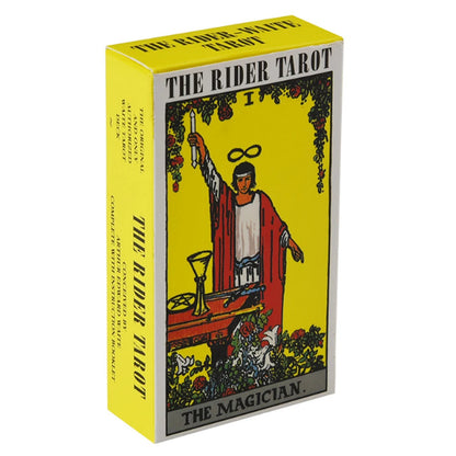 Classic The Rider Waite Tarots With Divination Personal Use Tarot Deck Full English Spanish Version Oracles Deck for Board Game Good Vibrations