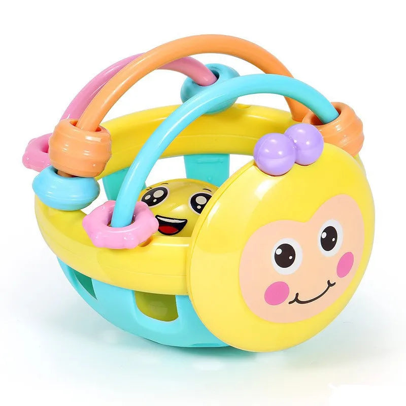 Baby Soft Teething Toys Newborn Early Educational Sensory Teether Rattle Touch Hand Grasping Ball Develop Infant Ball Game Toy Good Vibrations