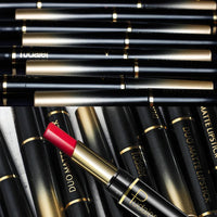 Pudaier Makeup 2 in 1 Matte Lipstick & Lip Liner Nude Lip Stick Pencil Make up Cosmetics Lip Balm Matt Cream Lipbalm Lipliner Good Vibrations