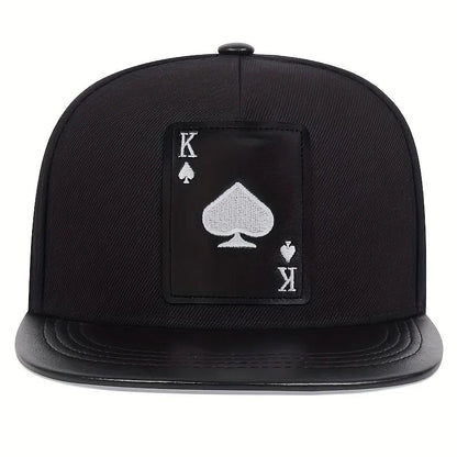 Fashion Hip Hop baseball Cap poker embroidery personalized Hat Men Women cotton Snapback Hats Outdoor Trucker Caps Sun Hats Good Vibrations