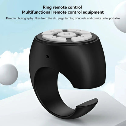 Scrolling Ring Wireless Finger Shutter Remote Control Page TurnerMobile Phone Controller Bluetoothcompatible For Home Travel Car Good Vibrations Adult Super Store