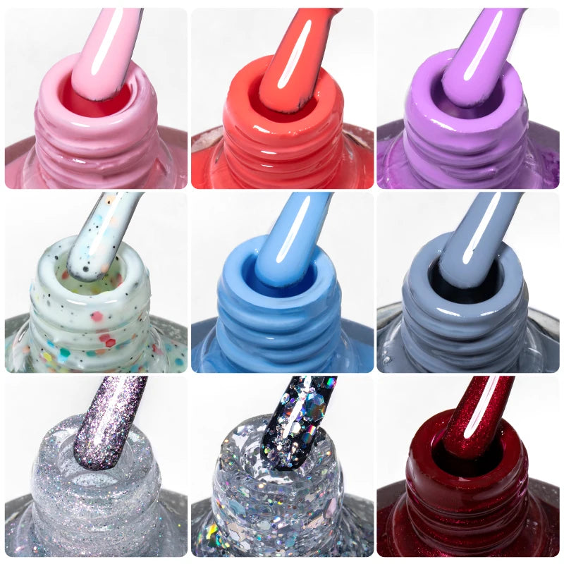48 Colors Nail Polish Quick Dry No-bake Lasting Water-based Tearable Manicure Not Easy To Fade Semi-permanent Varnish Nail Art Good Vibrations