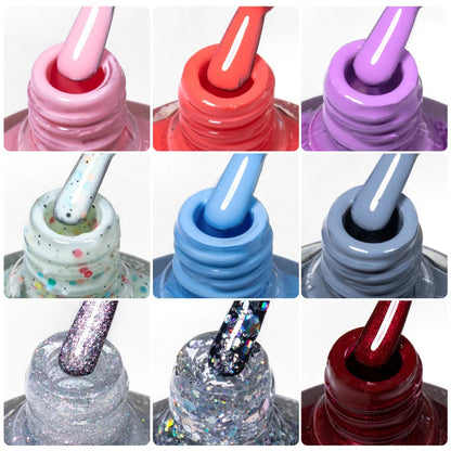 48 Colors Nail Polish Quick Dry No-bake Lasting Water-based Tearable Manicure Not Easy To Fade Semi-permanent Varnish Nail Art Good Vibrations