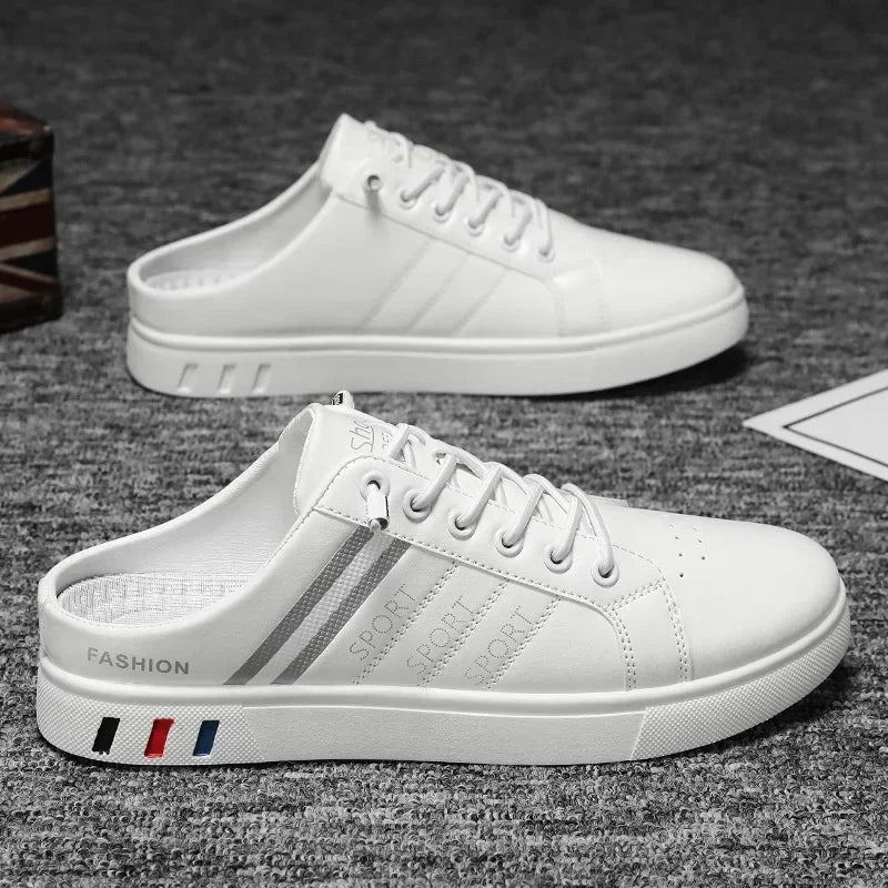 Men's Sneakers Brand Casual Shoes Men Lightweight Comfort Slip on Loafers for Men Breathable Flats Sneakers Men Chaussure Hommes Good Vibrations