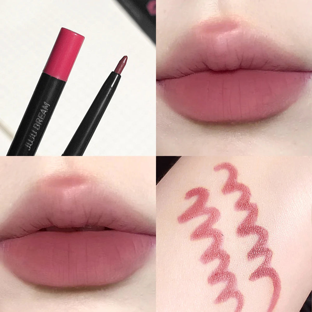 Lip line pencil outlines lips lasting waterproof, not easy to decolorize, non-sticky, coloring, matte lipstick Good Vibrations