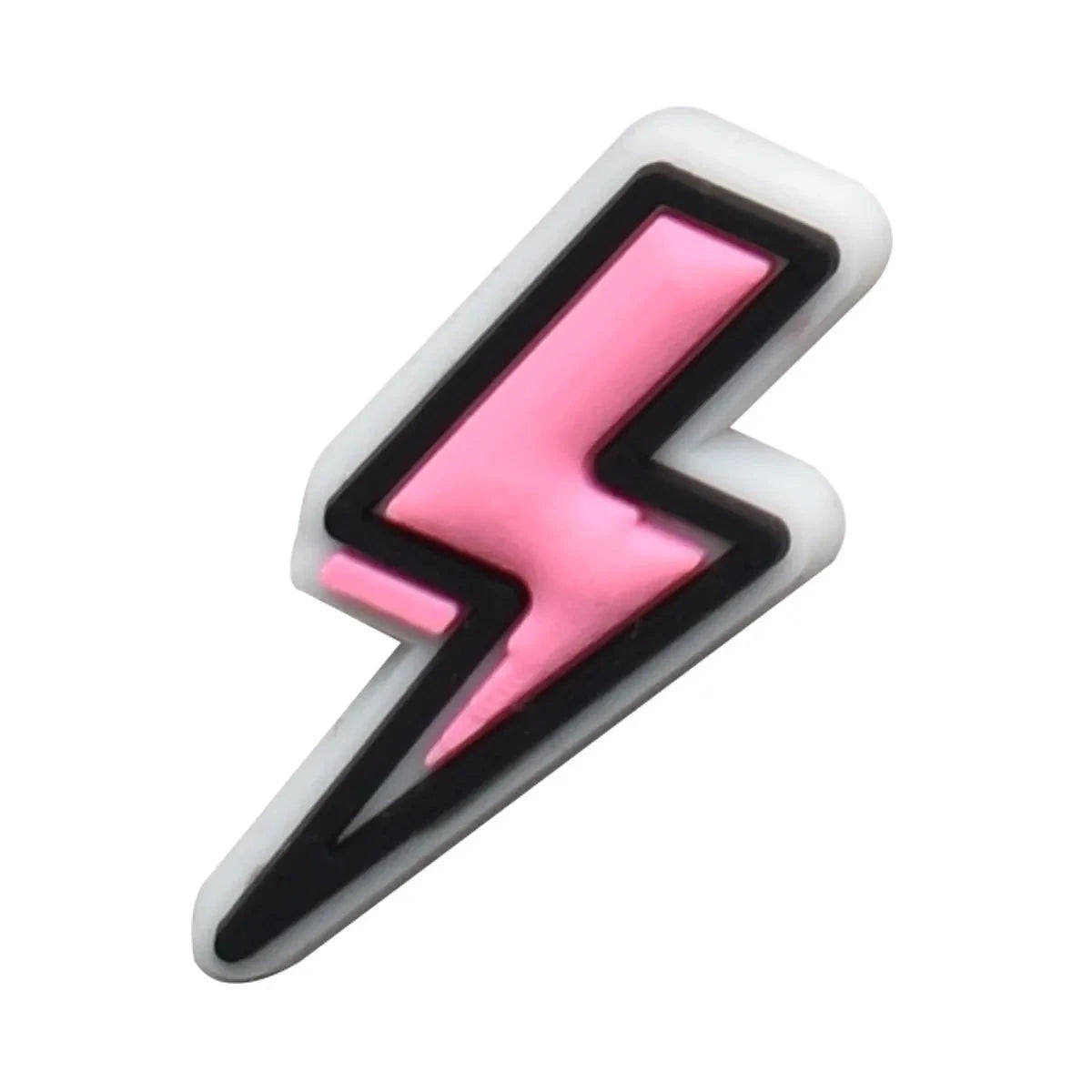 Hot Sales 1Pcs Pink Shoe Charms for Crocs Accessories Pin Shoe Wristband Croc Decorations Buckle Girls Women Party Gifts Good Vibrations