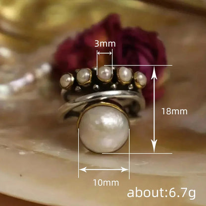 2026 Punk Personalized Wide Ring Status Symbolizes European and American Luxury  Wrapped with Irregular Lines Good Vibrations