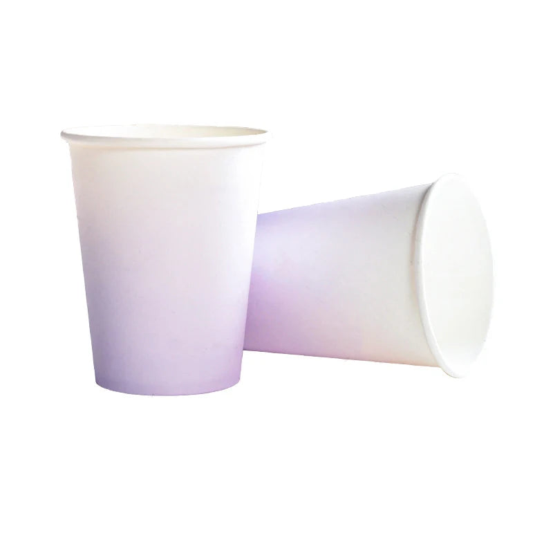 8pcs Gradient Color Disposable Paper Cups Juice Cups Baby Shower Kids Birthday Wedding Picnic Party Tableware DIY Decoration Good Vibrations
