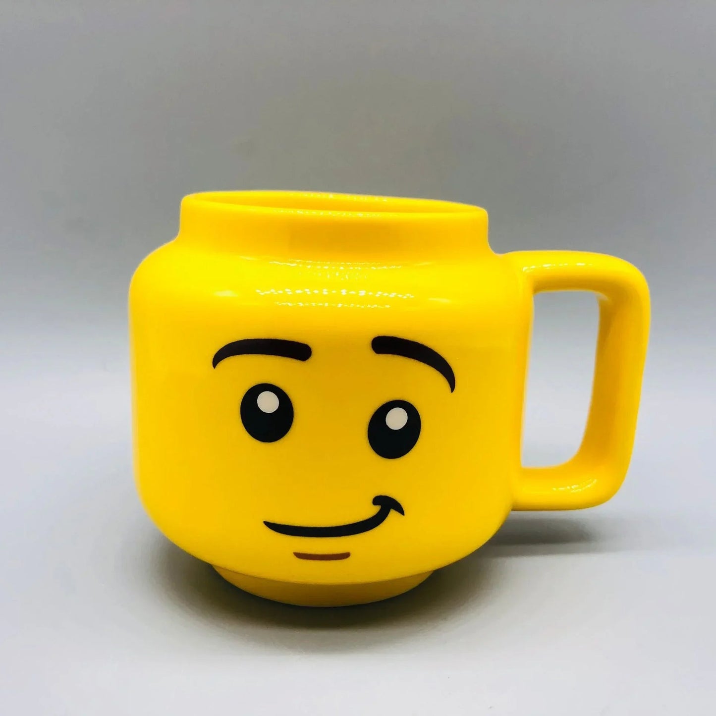 Party Favor Gifts Cute Cartoon Mug for Coffee Milk Tea Ceramic Cup Drinkware with Creative Impish Expression Pattern Good Vibrations