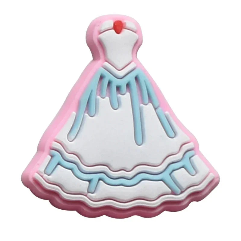 Shoe Charms for Crocs Accessories Angel Of Love Shoes Charm for Croc Decorations Pins Men Accessory Jeans Woman Clogs Clips Good Vibrations